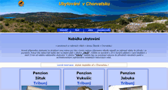 Desktop Screenshot of chorvatsko-penziony.cz